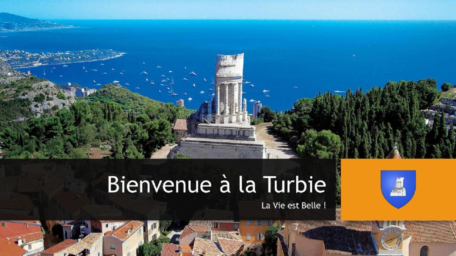 Trophee D'Auguste Lägenhet La Turbie Exteriör bild